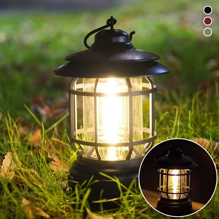 Retro Portable Camping Lantern