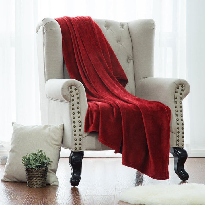 Women Luxurious and extremely soft fleece blanket Kalsten