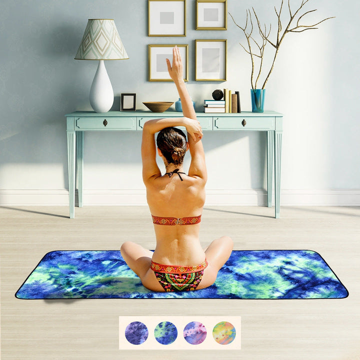 Fitness and yoga mat with non-slip surface and stylish design Kalsten