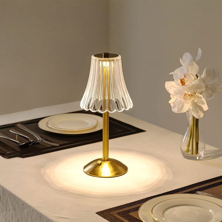 Crystaluxe Lamp - LED Crystal Table Lamp with Touch Function Kalsten