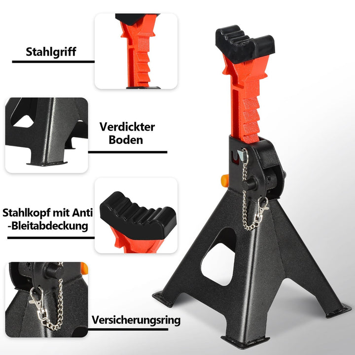 Heavy Duty Support Stand 3T 2 Pieces | Kalsten
