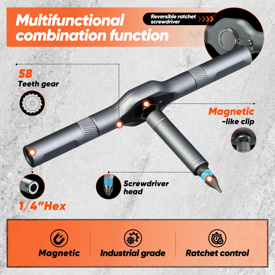 Ratchet 24-in-1 Screwdriver Set | Kalsten
