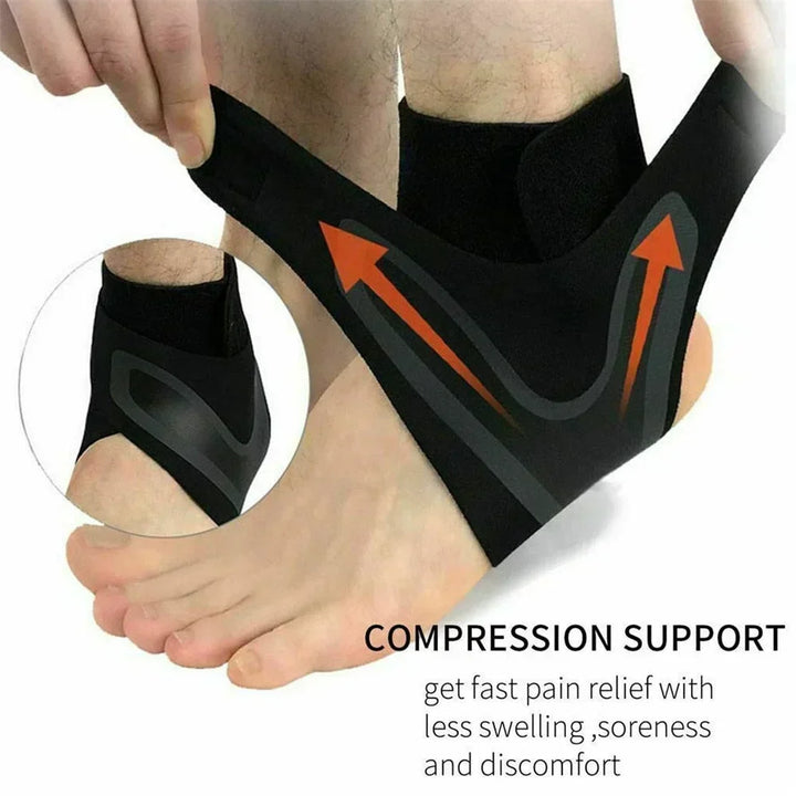 Plantar Ankle X Wrap Compression Socks – Support & Relief