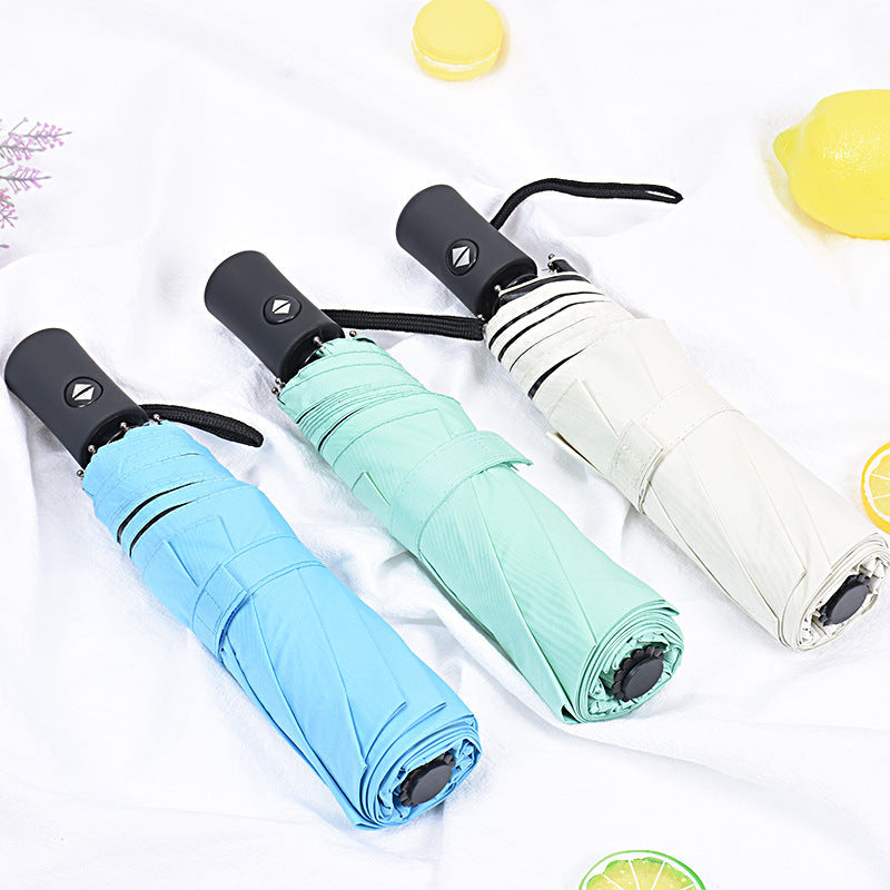 Women's automatic double umbrella with UV protection and large format Kalsten