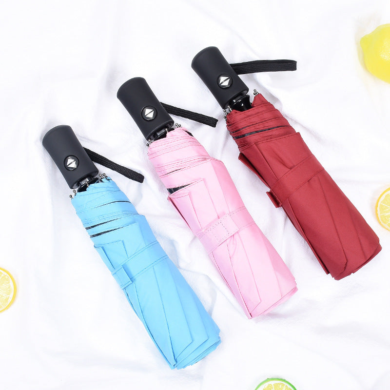 Women's automatic double umbrella with UV protection and large format Kalsten
