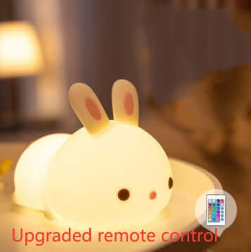 New Year'S Gift Rabbit Silicone Lamp Pat Feeding Creative Night Light Children'S Toys | Kalsten