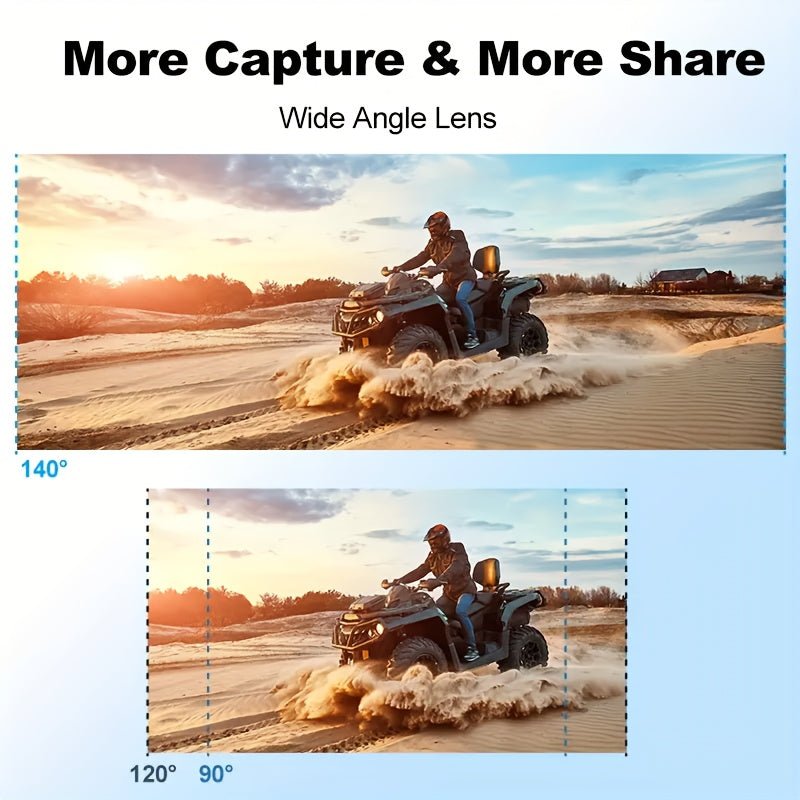 Kalsten | Action Camera with HD Video and Wide Lens