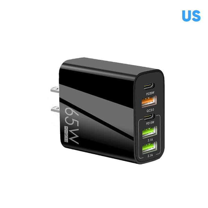Kalsten | Multi Port Adaptor 65W Fast Charger - US Standard