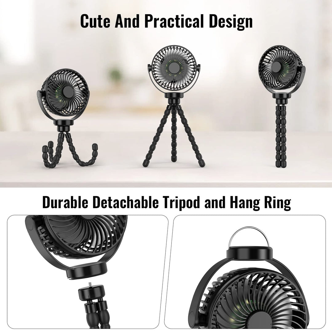 Portable Stroller Fan with 8000mAh Battery | Kalsten