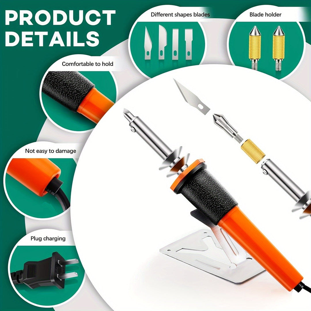 Electric Pumpkin Carving Tool Precision Cutter