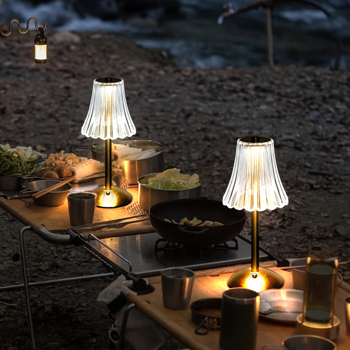 Crystaluxe Lamp - LED Crystal Table Lamp with Touch Function Kalsten