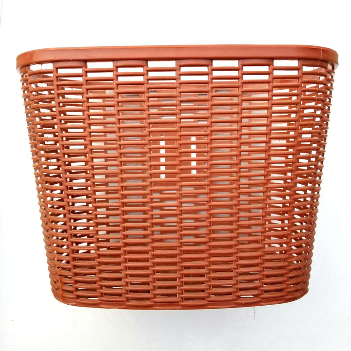 durable ventilated plastic laundry hamper with woven grid design Kalsten