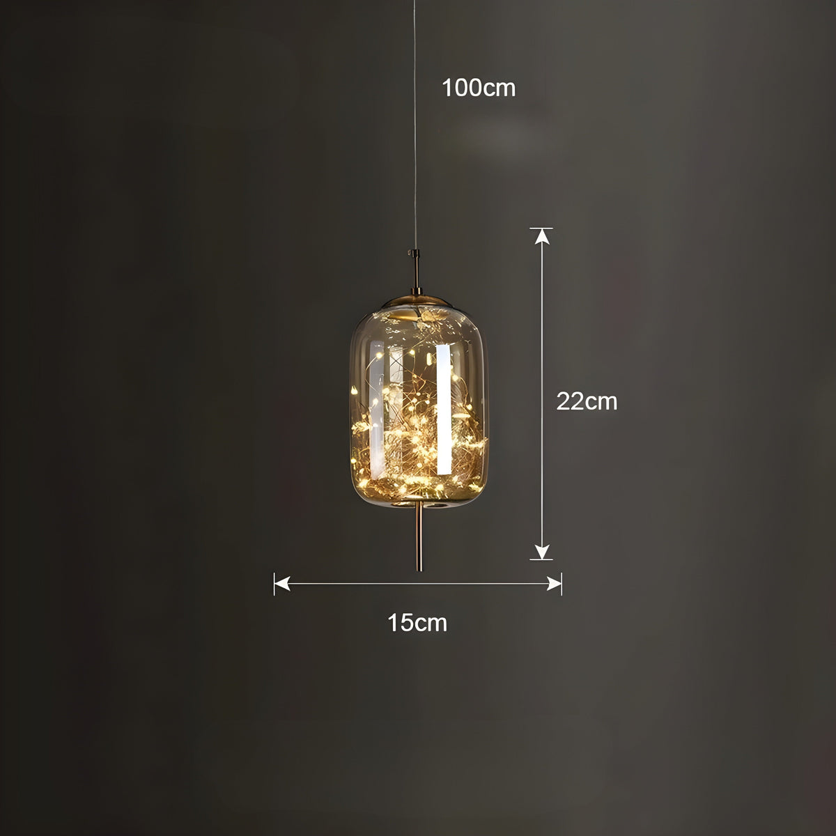 CrystalBeam Light - Modern LED Pendant Light Stars | Kalsten