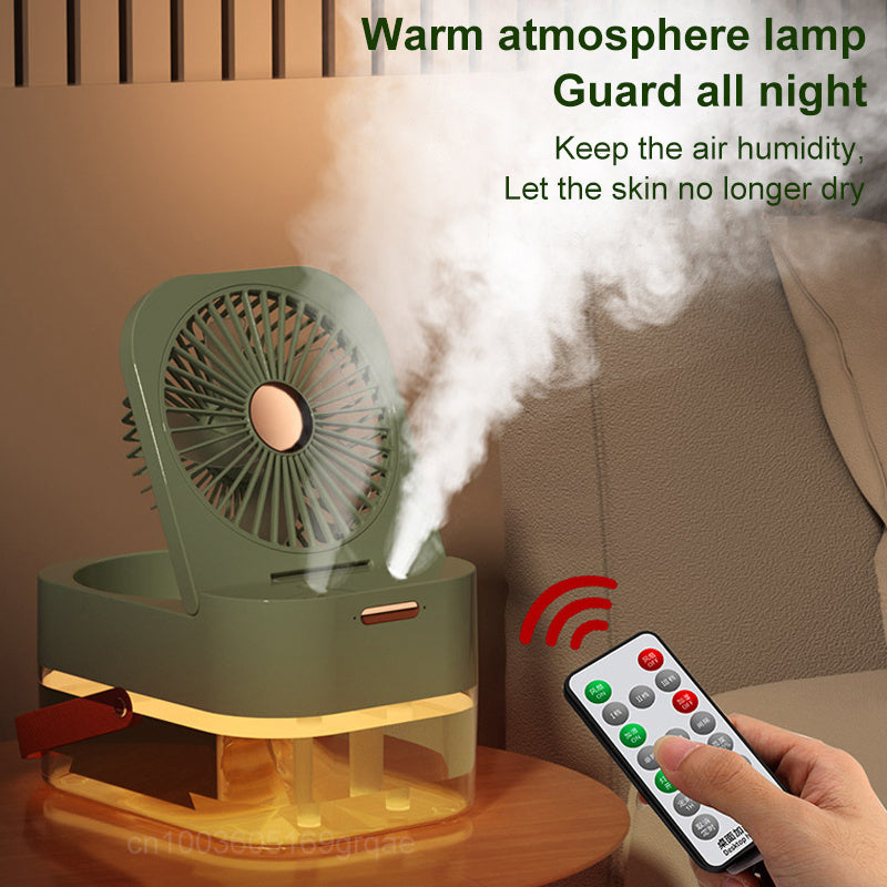 Portable Spray Fan With Night Light | Kalsten