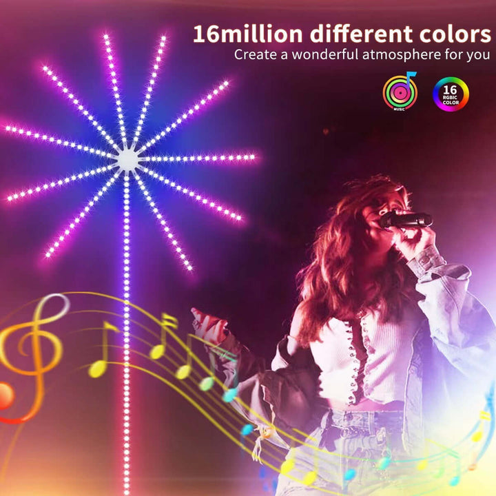 Led Magic Color Bluetooth Voice-activated Music Ambience Light | Kalsten