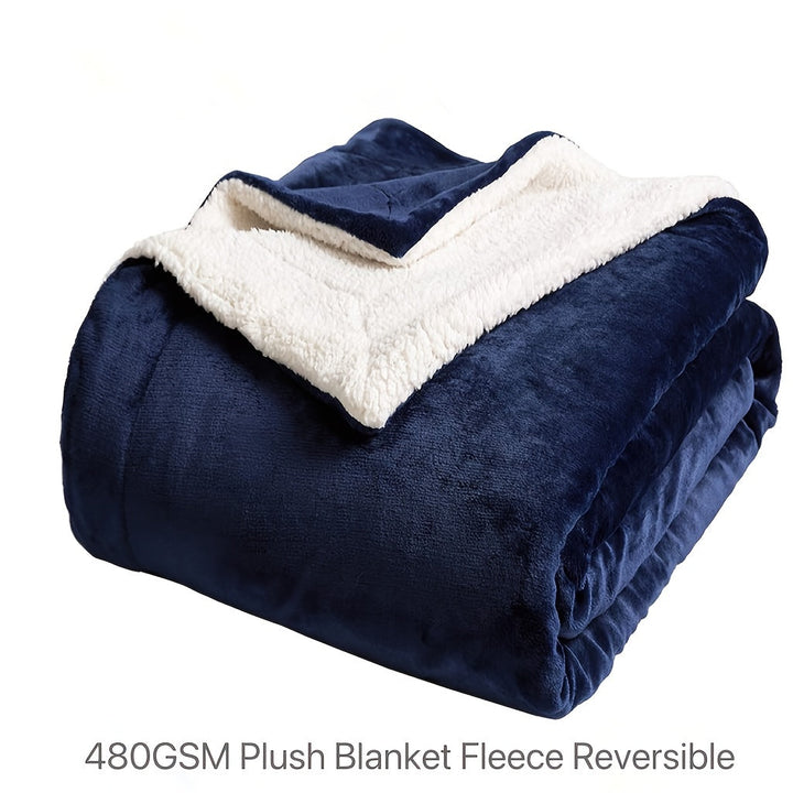 Chic Sherpa Fleece Blanket for Optimal Comfort Kalsten