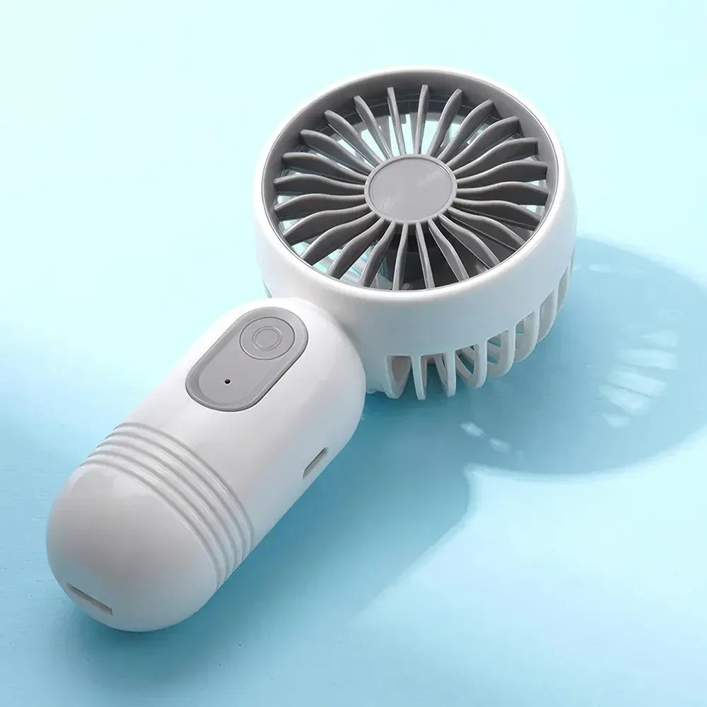 USB Rechargeable Mini Portable Fan With 3 Speeds | Kalsten