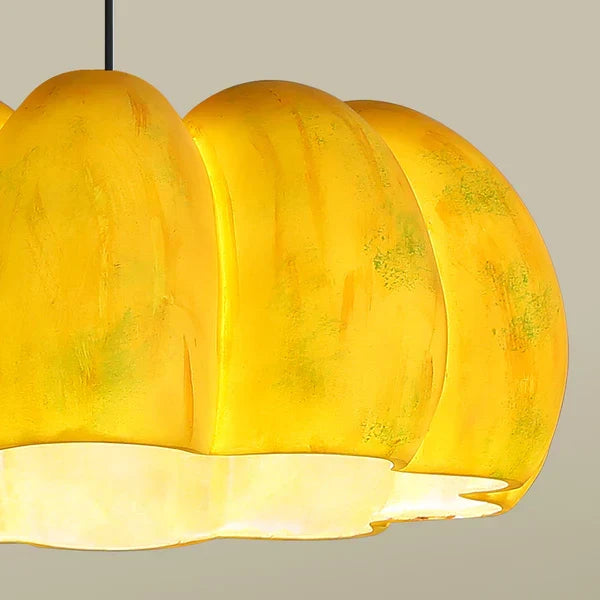 Eco-friendly Resin Pumpkin Pendant Light | Kalsten
