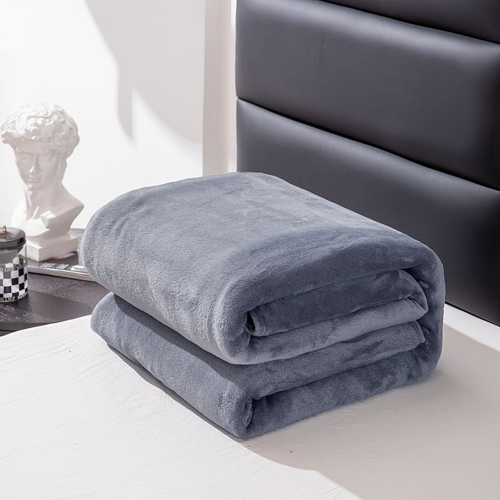 Gray Flannel Blanket: Luxury Comfort for Every Season Kalsten