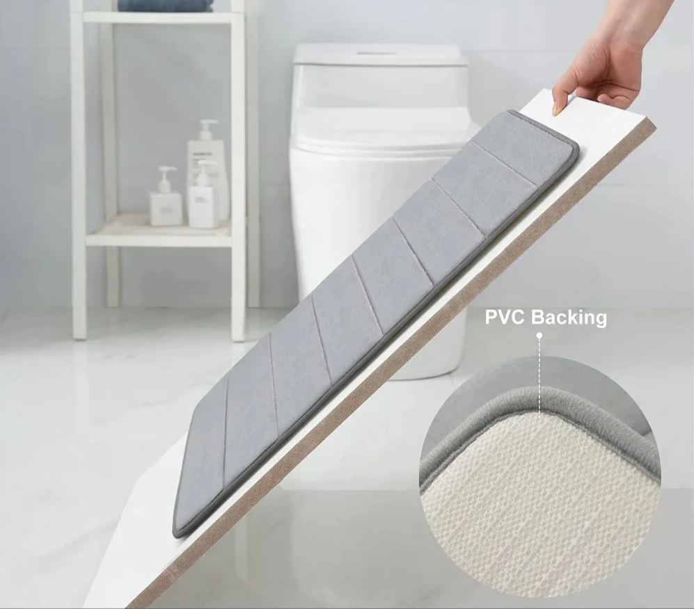 LuxSoft Memory Foam Bath Mat | Kalsten