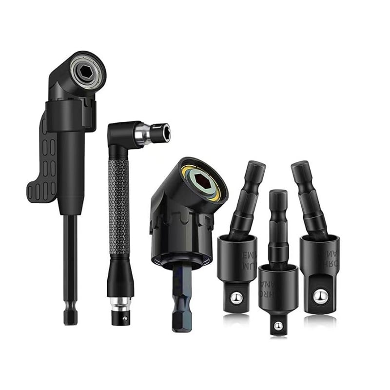 Drill machine angle attachment with accessory set | Kalsten