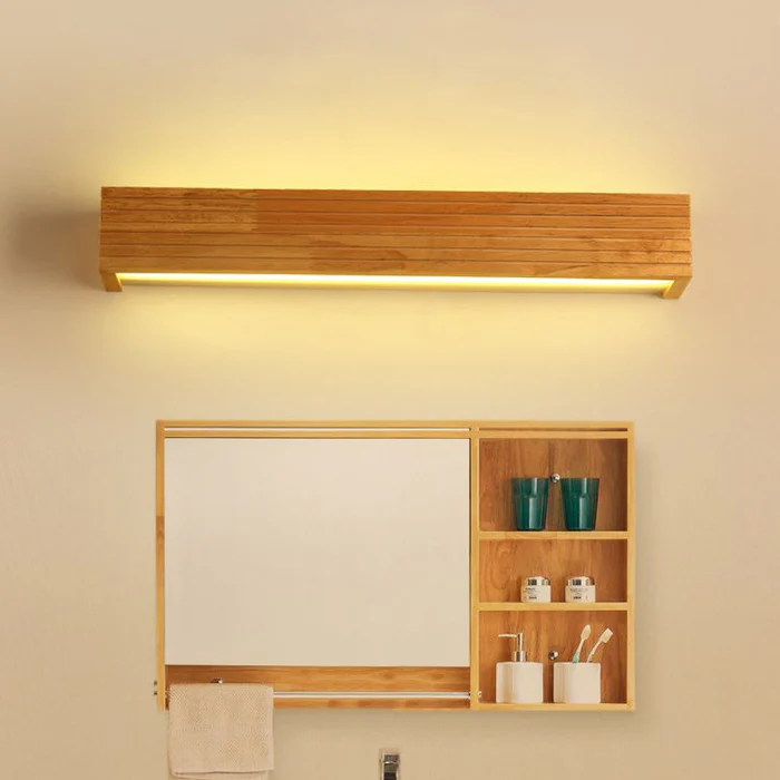 Modern Wood LED Wall Light Kalsten