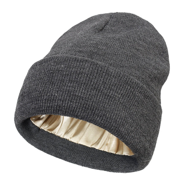 Noor Silk & Wool Winter Hat (Anti-Frizz)