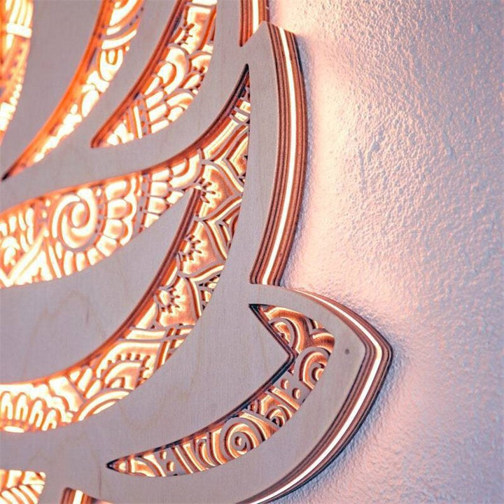Spiritual Lotus Wall Lamp | Kalsten