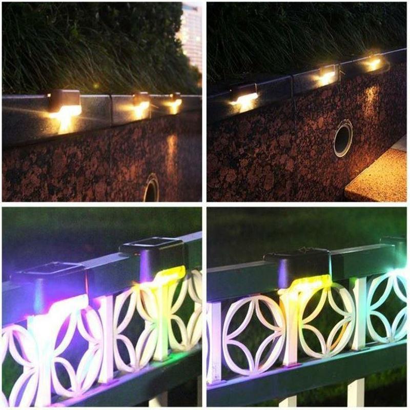 Outdoor Waterproof Stair Solar Lights (4 PCS) | Kalsten