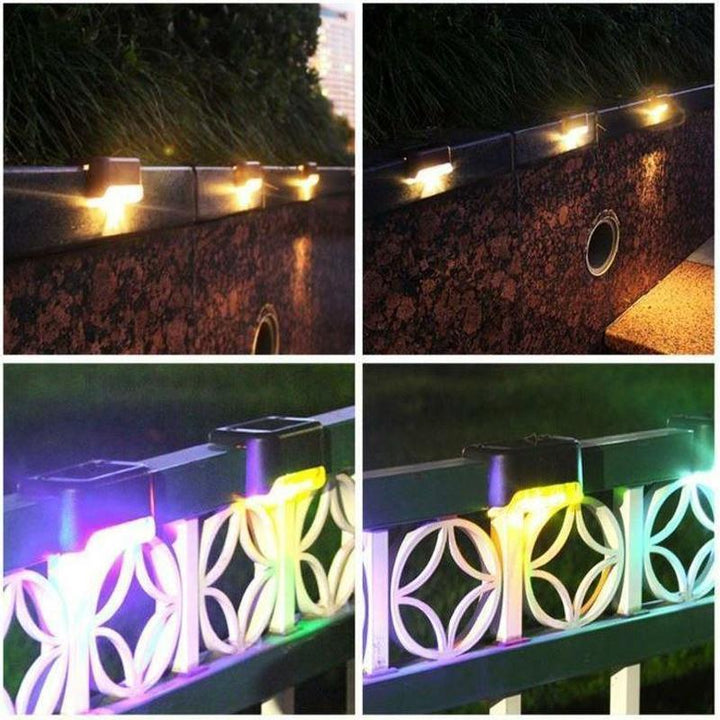 Outdoor Waterproof Stair Solar Lights (4 PCS) | Kalsten