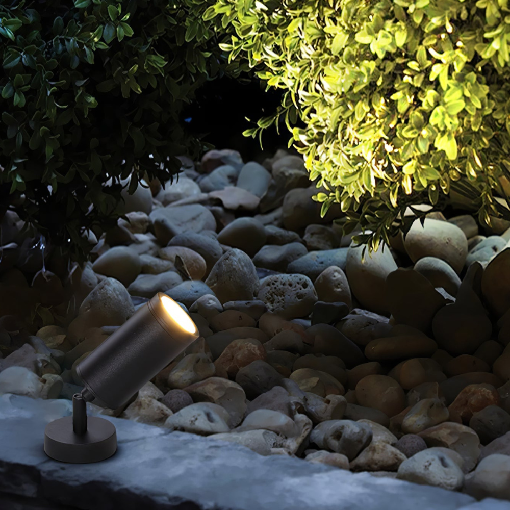Stainless-Steel Solar Path Spotlight