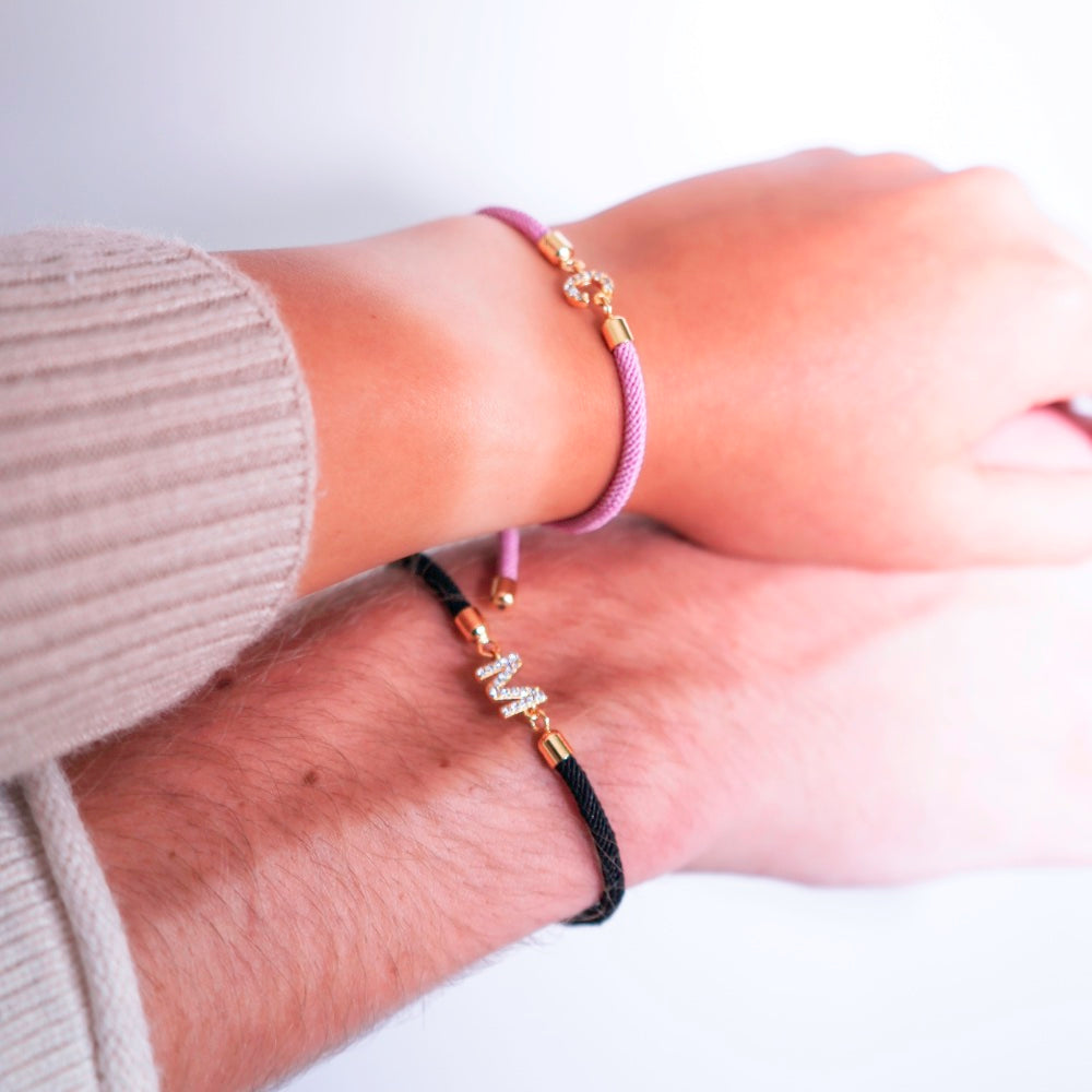 Kalsten | Adjustable Letter Initial Bracelets