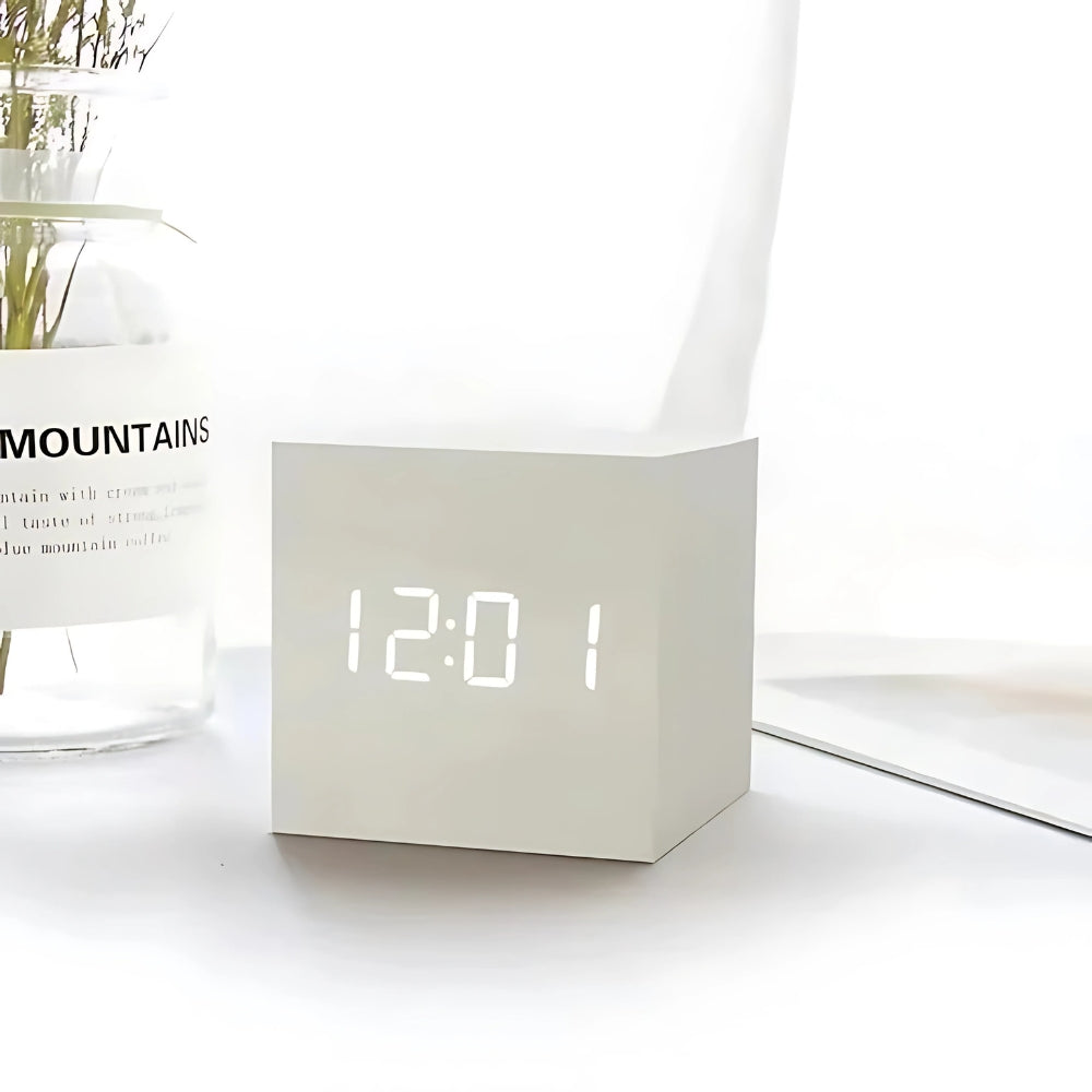 Kalsten | Modern Cube LED Alarm Clock