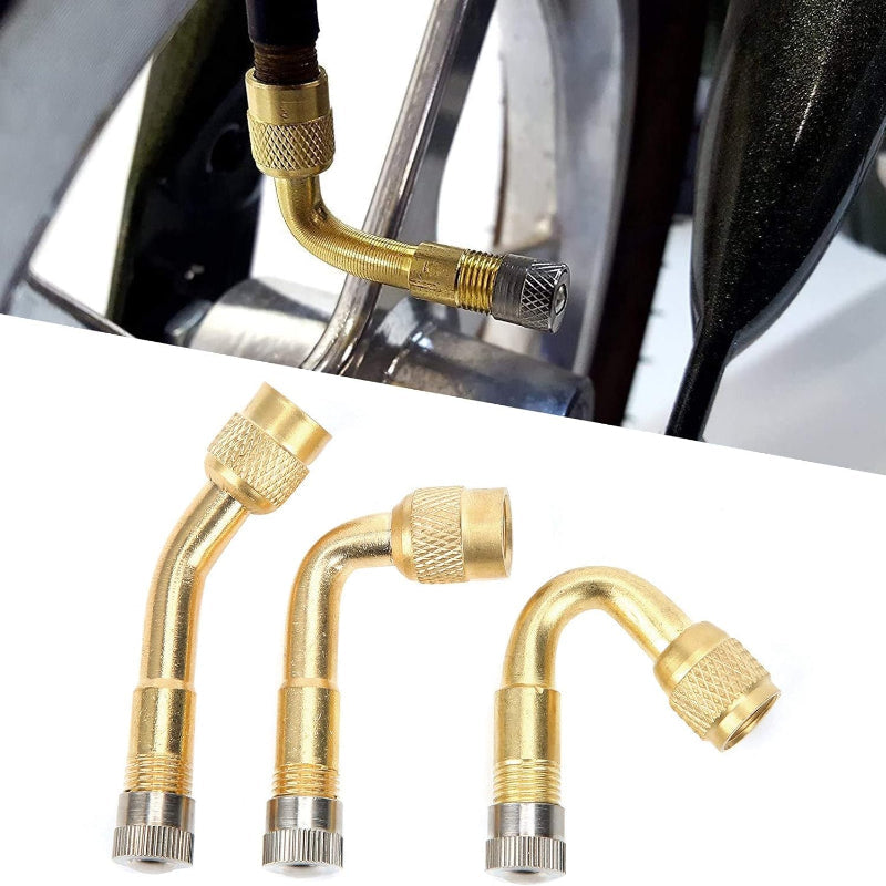 Tire Valve Extension Flexible 3-Way Set | Kalsten