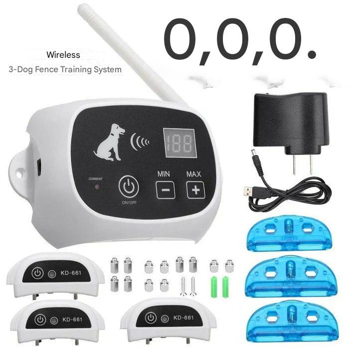 Kalsten | Wireless Dog Containment System with Training Function – Suitable for Small and Large Gardens