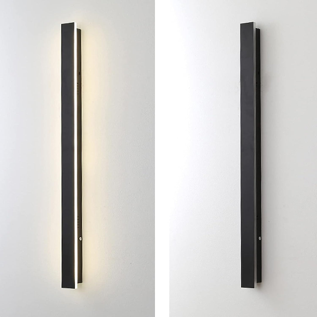 Slim Linear Outdoor Wall Lamp – IP65 Waterproof