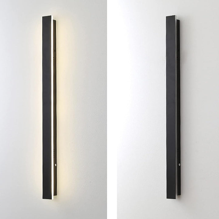 Slim Linear Outdoor Wall Lamp – IP65 Waterproof