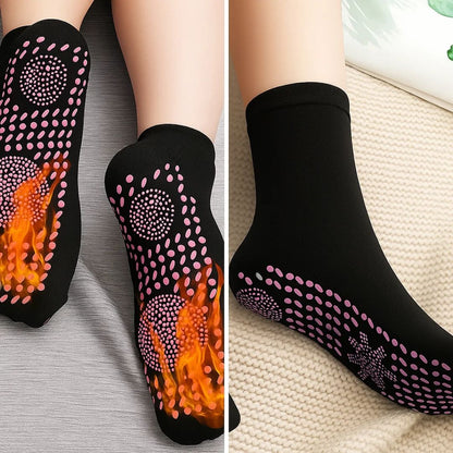 Thermal Socks – Magnetic Therapy – Breathable Slimming Thermal Socks for Cold Feet – Boosts Circulation & Comfort Skanto