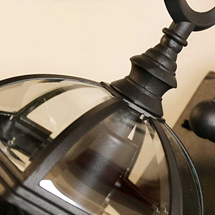 Double-layer Waterproof Glass E27 Vintage Wall Sconce Lighting Wall Lamp | Kalsten