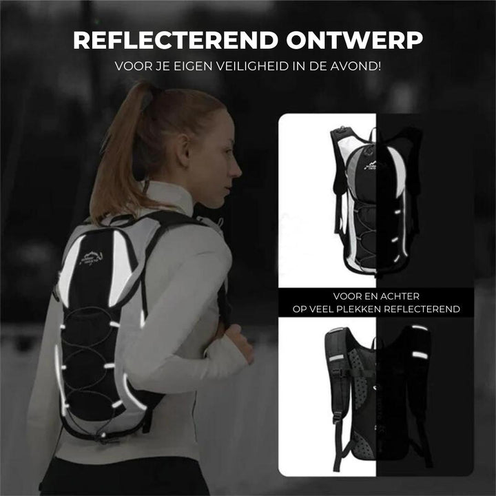 Kalsten | TravelLite Backpack - Ultralight Hydration with Integrated Water Tank
