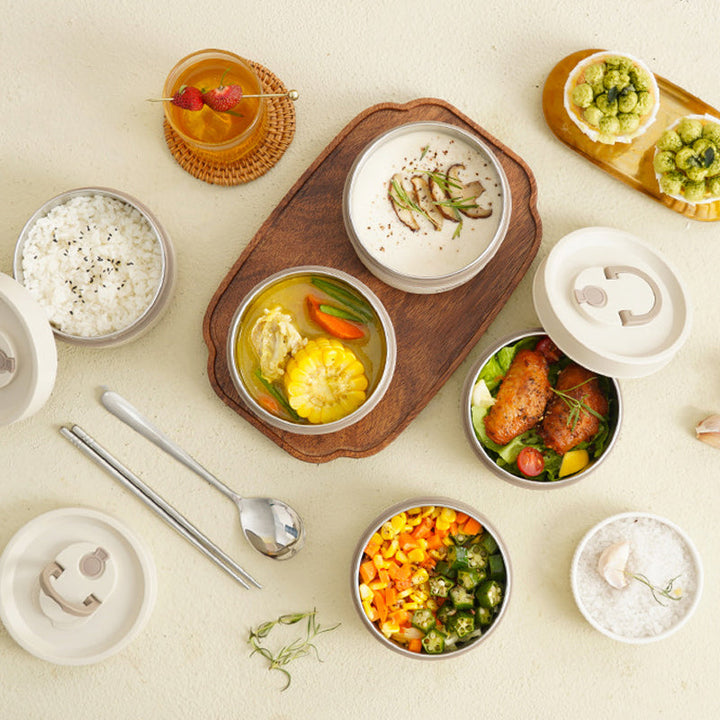 Portable Insulated Lunch Container Set | Kalsten