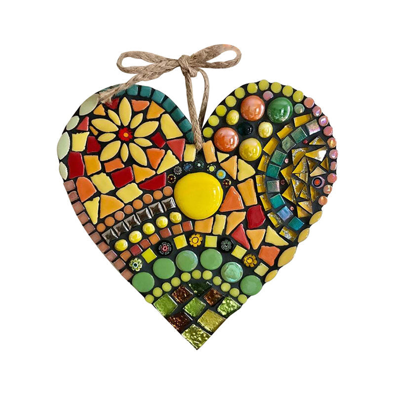 BowLift | Large Garden Mosaic Heart Decoration