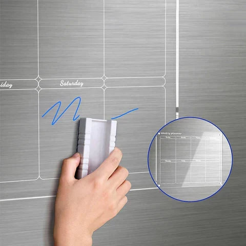 Calendly™ - Acrylic Magnetic Calendar Board Kalsten