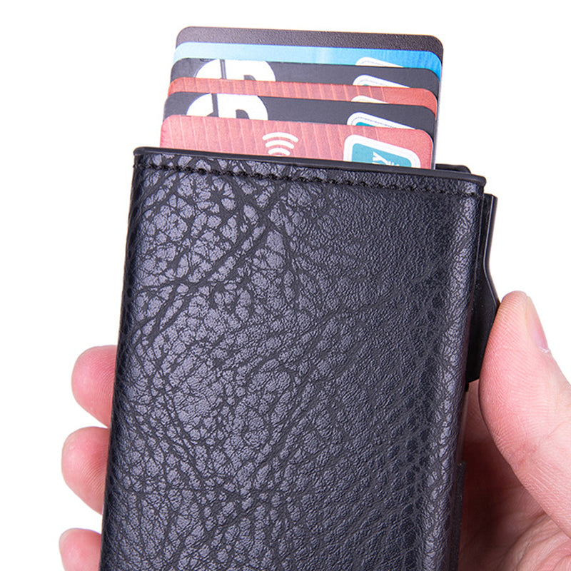 Automatic side-push pop-up card holder | Kalsten