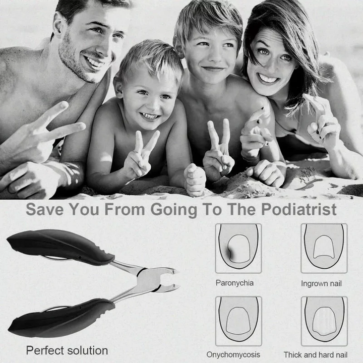 Kalsten | Toenail Clipper for Seniors, Sharp, Ergonomic & Ideal for Thick Nails