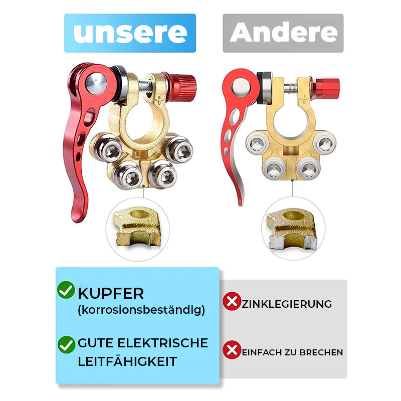Practical battery connection | Kalsten