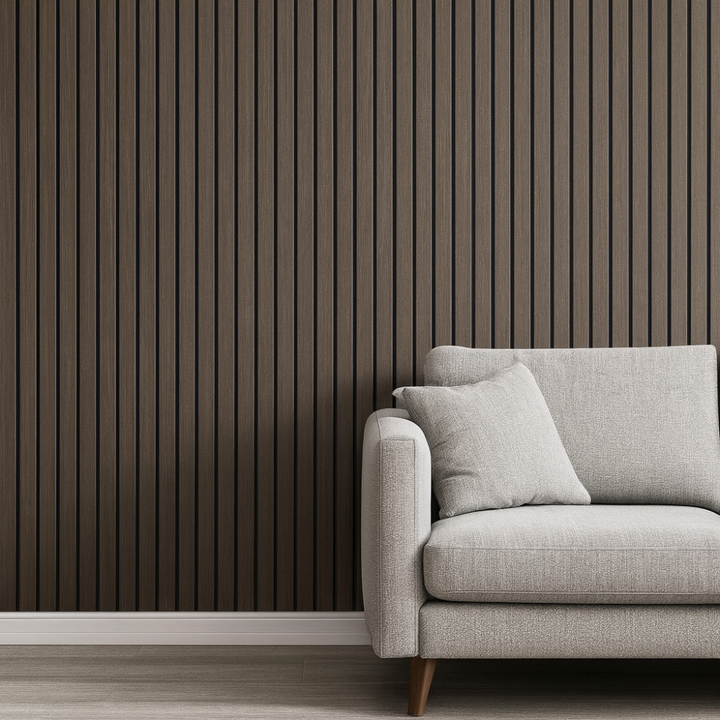 Kalsten | Wall Sticker 3D Wood Look PVC Panel Self Adhesive Waterproof