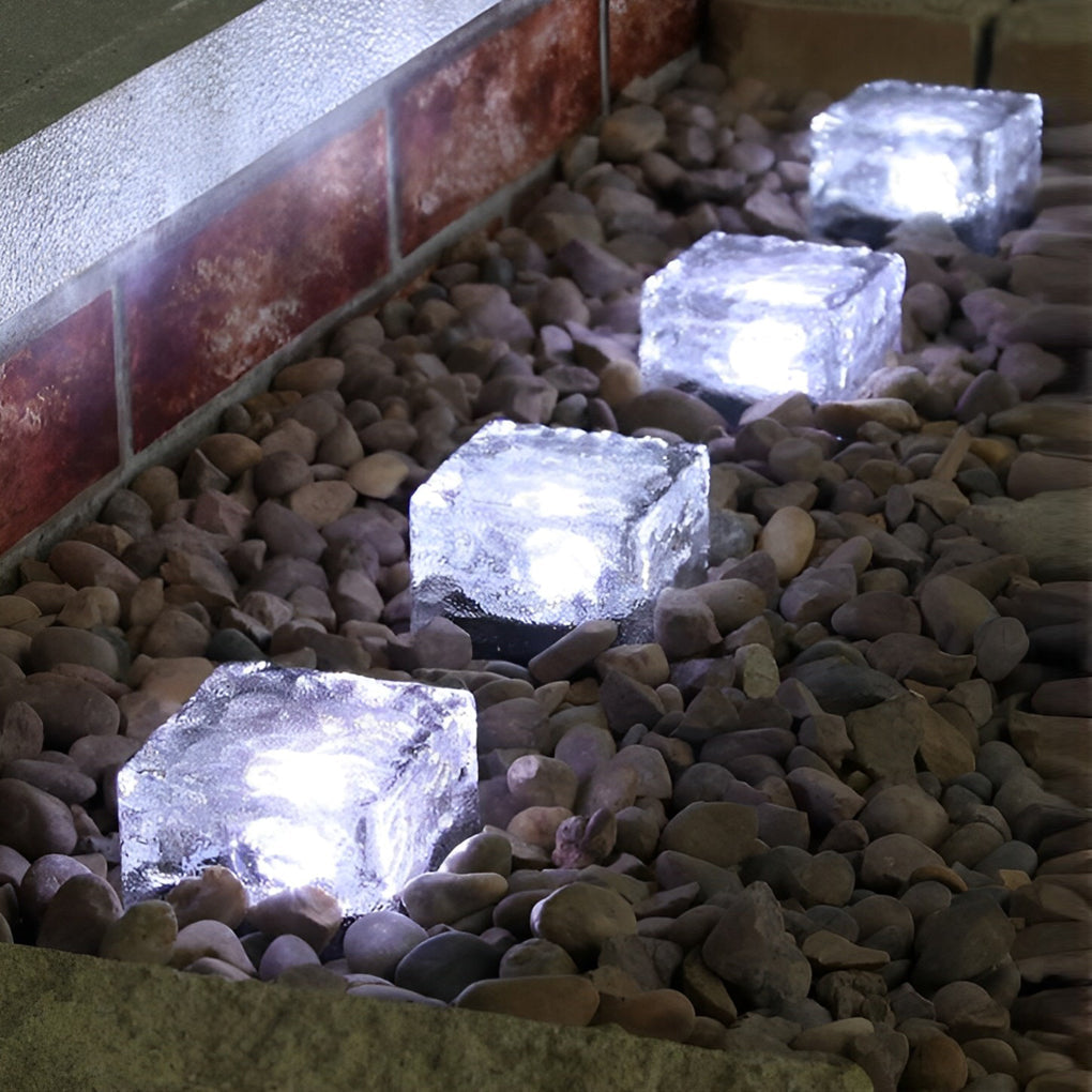 Solar Glass Brick Pathway Light Kalsten