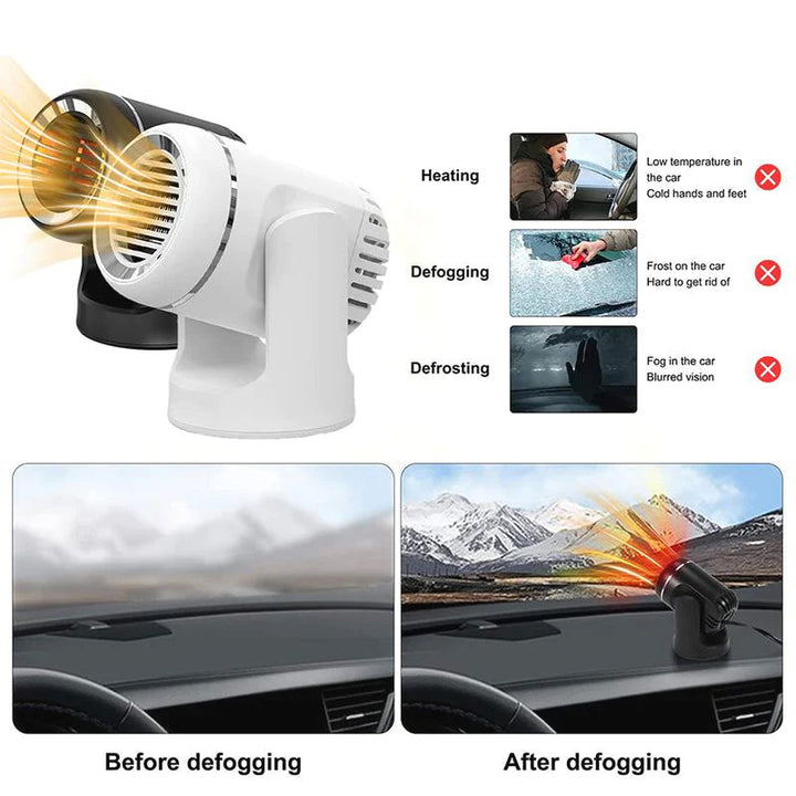 Kalsten | Portable 360° rotating car heater