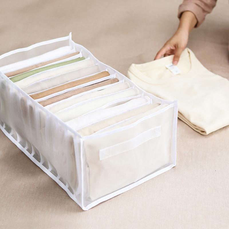 7 Grids Wardrobe Clothes Mesh Divider Organizer | Kalsten